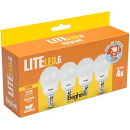 Beghelli Lampadina LED LITELED6 4PZSFE 7WE146.5K