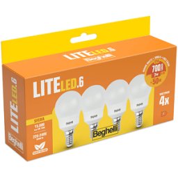 Beghelli Lampadina LED LITELED6 4PZSFE 7WE143K