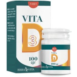 Erba Vita Vitamina D Integratore 100 Compresse Orosolubili