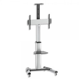 Techly Supporto a Pavimento con una Mensola Trolley TV LCD/LED/Plasma 37-70''
