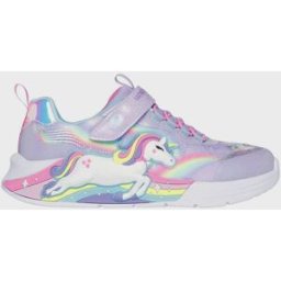 SKECHERS SCARPA S-LIGHTS UNICORN CHASER BAMBINA 35