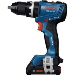 Bosch TRAPANO BATTENTE 18V GSB18V-65 PRO BRUSHLESS 1 BATTERIA 2 Ah E 1 BATTERIA 4 Ah PESO 1,12kg