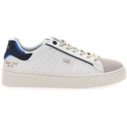 U.S.GRAND POLO Sneakers Bianche e Navy con Punta Beige U.S.G.POLO JOE LTX 43