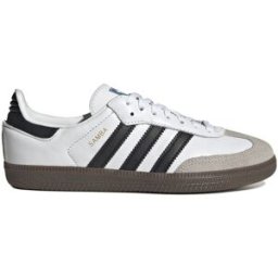 Adidas ORIGINALS - Sneakers Samba OG Kids - Colore: Bianco,Taglia: 30½