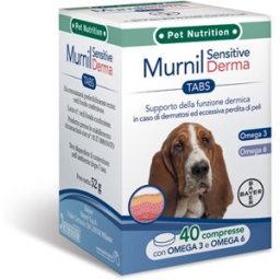 ELANCO Bayer Pet Murnil Sensitive Derma Cani 40 Compresse - Integratore Pelo