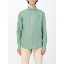 Shark Camicia in lino Verde Taglia 40