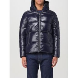 Save The Duck Piumino in nylon trapuntato Blue Taglia XL