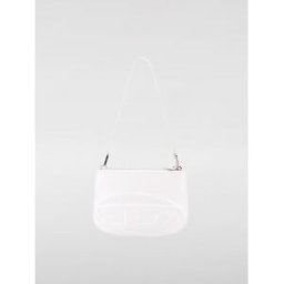 Diesel Borsa 1DR Twin in pelle Bianco Taglia OS