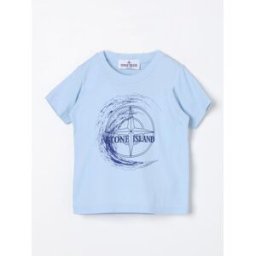 Stone Island T-Shirt Bambino colore Blue Blue Taglia 2