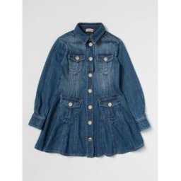 Elisabetta Franchi La Mia Bambina Abito Bambino colore Denim Denim Taglia 12