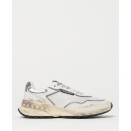 Dsquared2 Sneakers in pelle e mesh used Argento Taglia 38