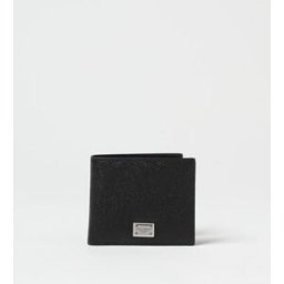 Dolce&Gabbana Portafoglio in pelle a grana Nero Taglia OS