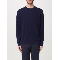 Fay Maglia a girocollo basic in cotone Inchiostro Taglia 50