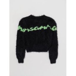 Msgm Kids Maglia Bambino colore Nero Nero Taglia 8