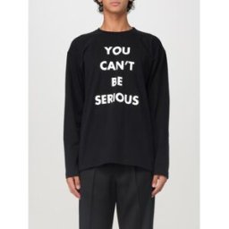 Moschino T-shirt You Can't Be Serious in cotone Nero Taglia 48