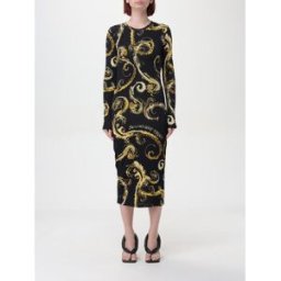 Versace Jeans Couture Abito Baroque Nero Taglia 42