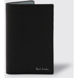 Paul Smith Portacarte di credito in pelle saffiano Nero Taglia OS