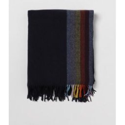 Paul Smith Plaid in lana Nero Taglia OS