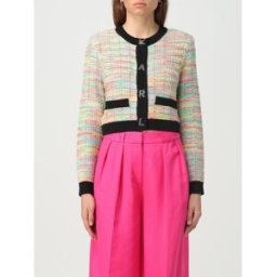 Lagerfeld Cardigan in misto viscosa Fantasia Taglia L