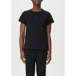 Pinko T-shirt basic in cotone Nero Taglia S