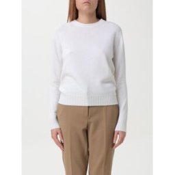 Max Mara Maglia a girocollo Crema Taglia L