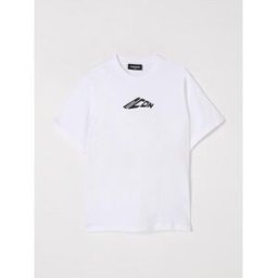 Dsquared2 T-shirt Icon in cotone Bianco Taglia 12