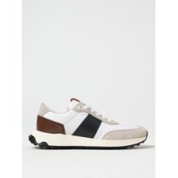 Tod's Sneakers in pelle e nylon Bianco Taglia 9½