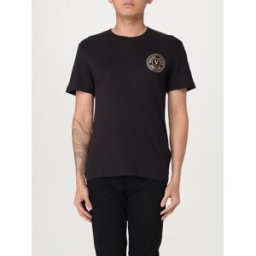 Versace Jeans Couture T-shirt con logo Oro Taglia M