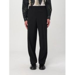 Moschino Pantalone classico in lana Nero Taglia 48