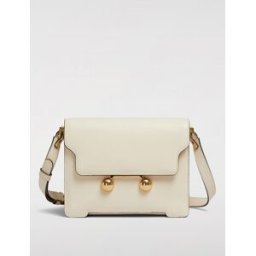 Marni Borsa Trunkaroo in pelle Beige Taglia OS