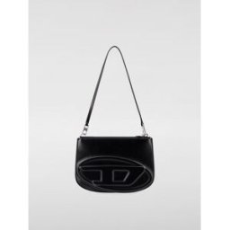Diesel Borsa 1DR Twin in pelle Nero Taglia OS
