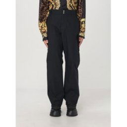 Versace Pantalone in cotone Nero Taglia 46