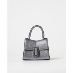Marc Jacobs Borsa St. Marc Mini in glitter Silver Taglia OS