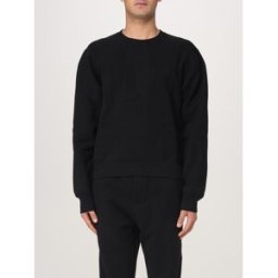 Saint Laurent Felpa in cotone Nero Taglia L