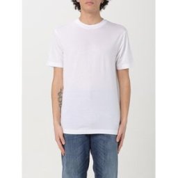 Emporio Armani T-shirt basic in lyocell Bianco Taglia XL