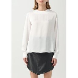 Gaëlle Paris Blusa Gaëlle in crêpe Bianco Taglia 38