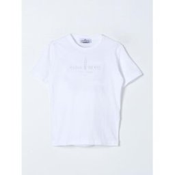 Stone Island T-Shirt Bambino colore Bianco Bianco Taglia 10