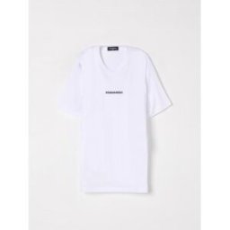 Dsquared2 T-shirt in cotone Bianco Taglia 14