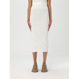 Jil Sander Gonna in maglia Bianco Taglia 34