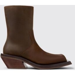 Camper Stivaletto Quetal in nabuk Marrone Taglia 37