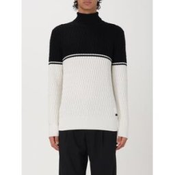 Lagerfeld Pullover in maglia di cotone tricot Nero Taglia XL