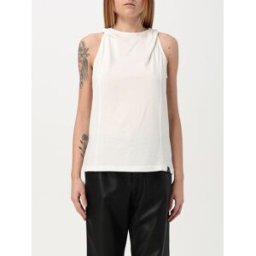 Courrèges Top in cotone Bianco Taglia M