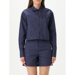 Colmar Camicia in cotone Blue Taglia M