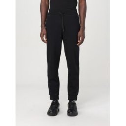 Armani Pantalone jogging in cotone stretch Nero Taglia S