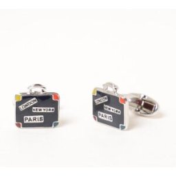 Paul Smith Gemelli in ottone smaltato Fantasia Taglia OS