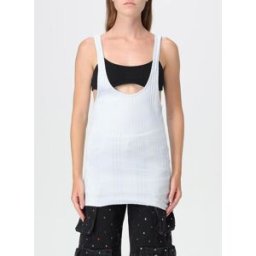 The Attico Top in cotone Cielo Taglia 38