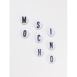 Moschino Set 8 spille in alluminio stampato Bianco Taglia OS