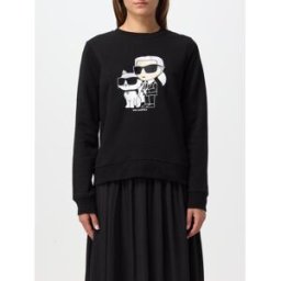 Lagerfeld Felpa con logo Nero Taglia XS