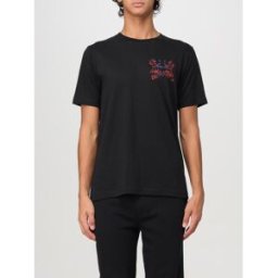 Paul Smith T-shirt in cotone organico con stampa Nero Taglia XXL