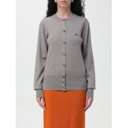 Vivienne Westwood Cardigan in lana Grigio Taglia L